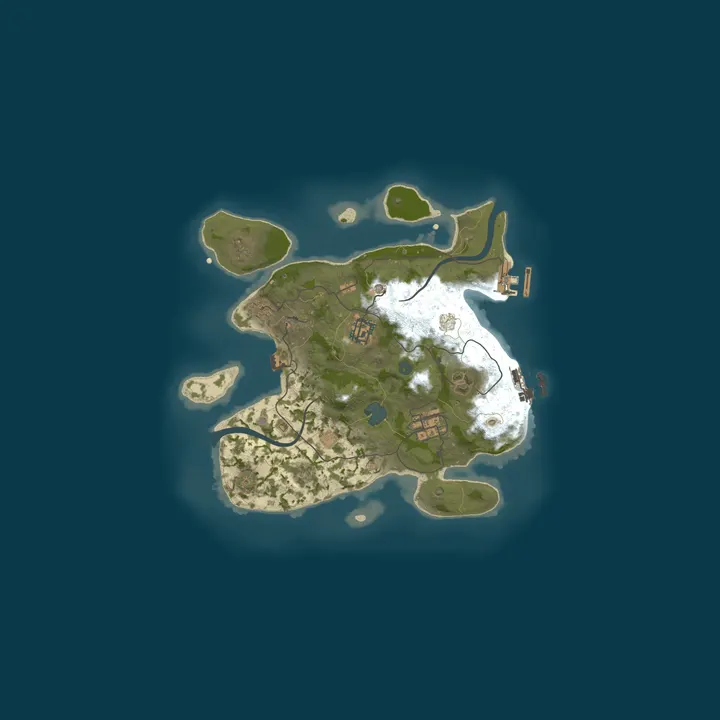 Map of Sakkie se Server