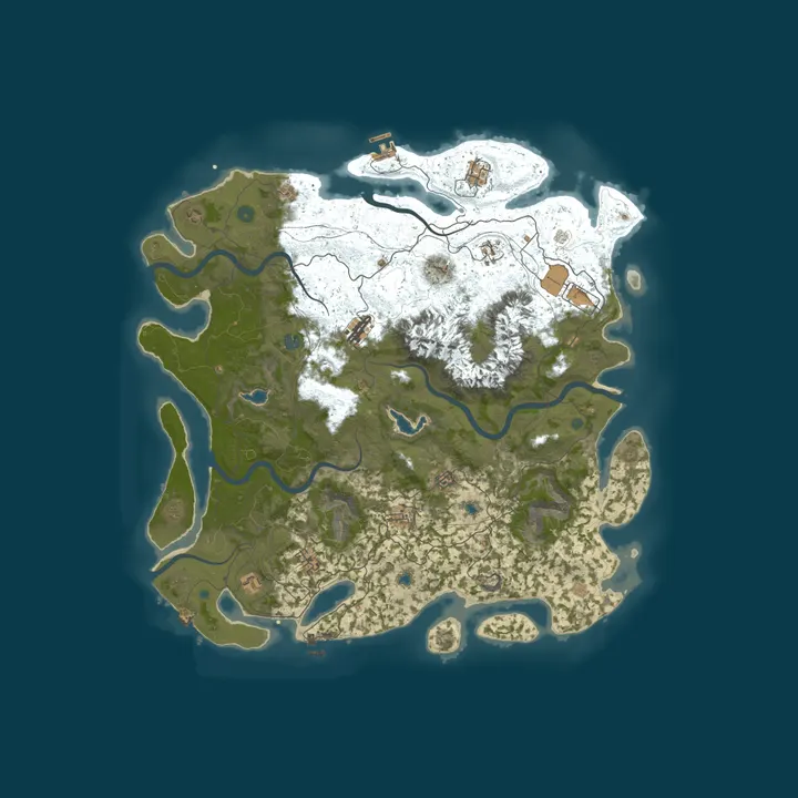 Map of Invictus PvE |3X|Convoys|Raid Bases|Bosses