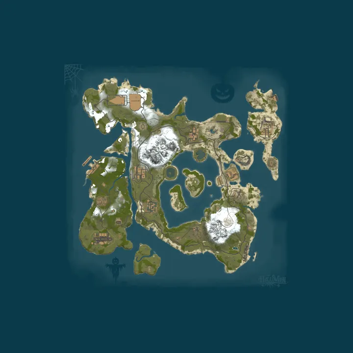Map of BattleGrounds 5x No BPs Custom Buildsites Loot++|PvP|MyMini|Sho