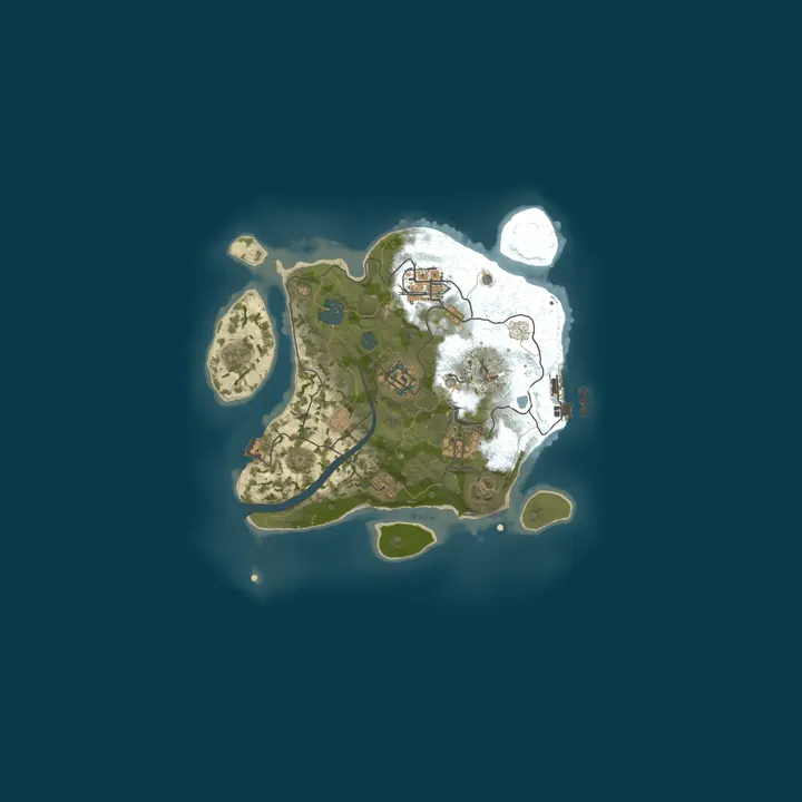 Map of x2 Small Map | Teams of 4 | Fast Respawn