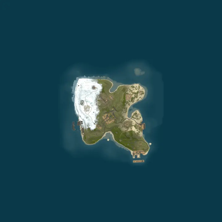 Map of Pine Hosting - Rust Server