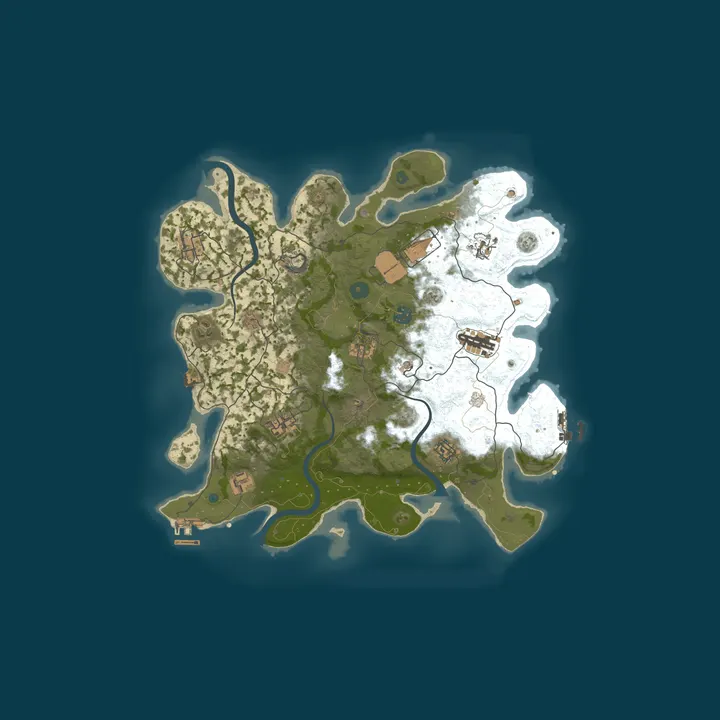 Map of kothrust
