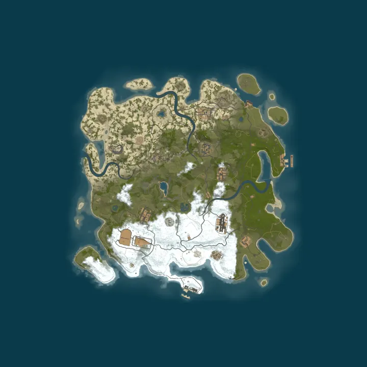 Map of Rust Test Map