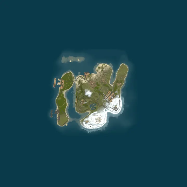 Map of GodlikeHost Server