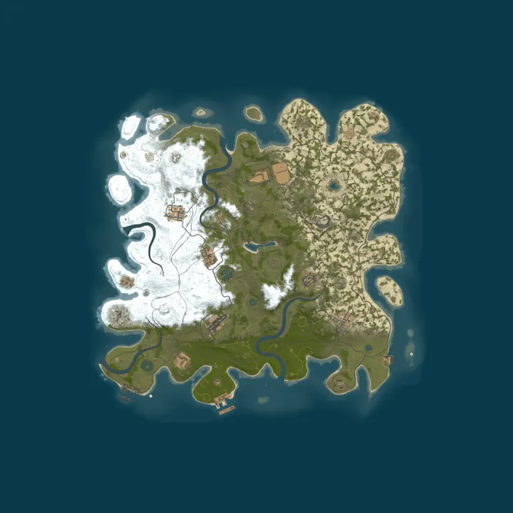 Map of Stanks420 Online Raid Only Sever