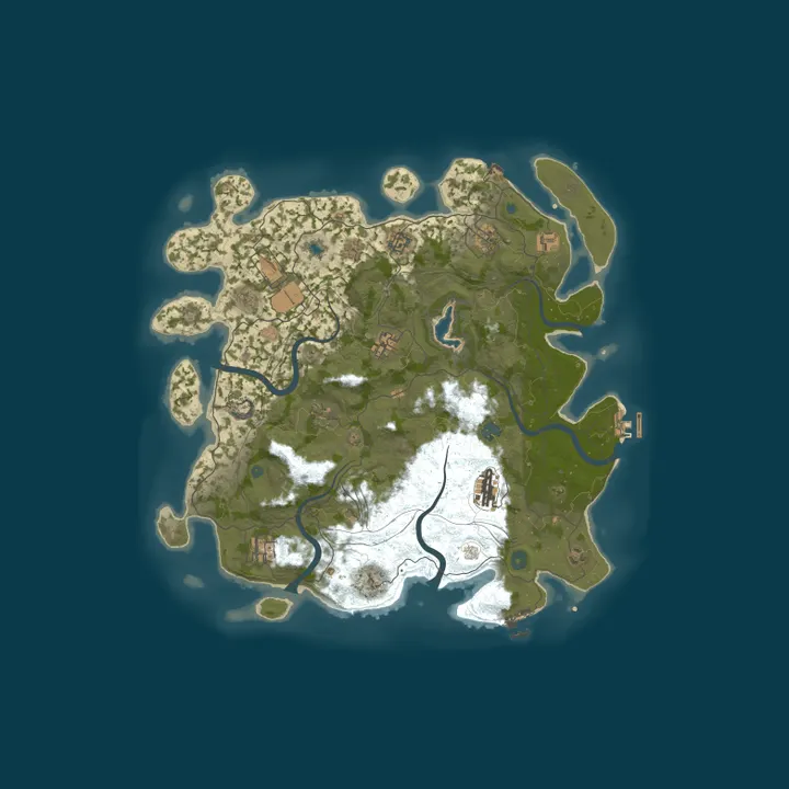 Map of 777 RUST /ДЛЯ НОВИЧКОВ /EU MAIN 22.10