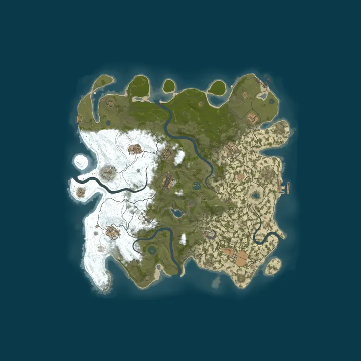 Map of 404 RUST SOLO/DUO/TRIO | ПТ | ДЛЯ НОВИЧКОВ 23.10
