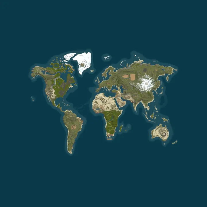 Map of Skunk City PvP/PvE [EU] RP Drug Server