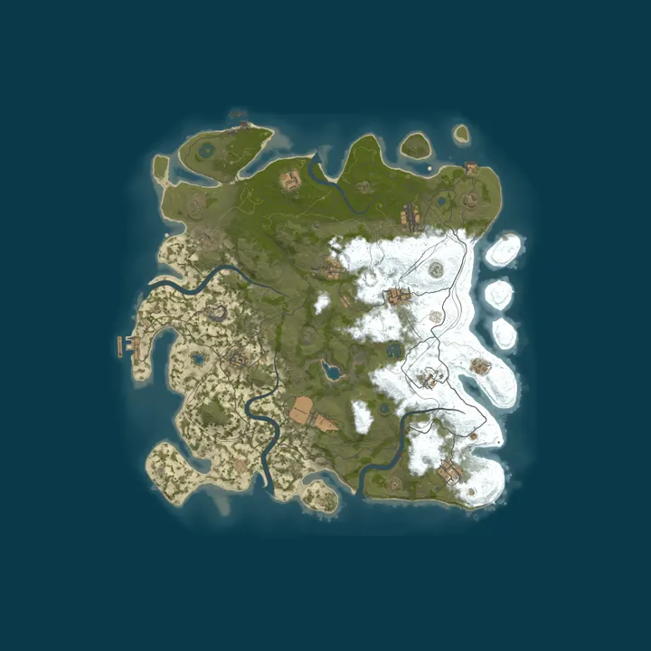 Map of Rusty Paradise Testing