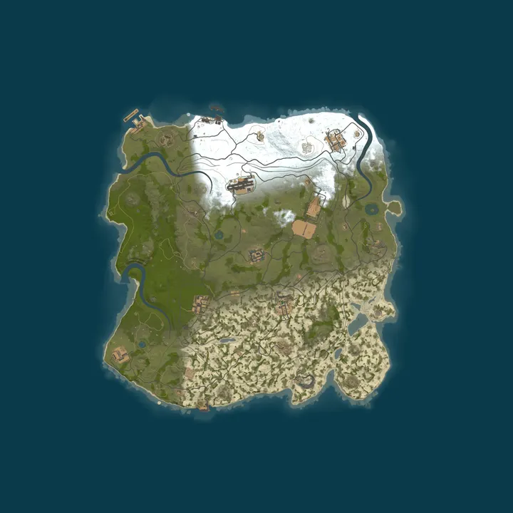 Map of RustVikings | Solo/Duo | Mondays | FULLWIPE 26/10 16:00CET