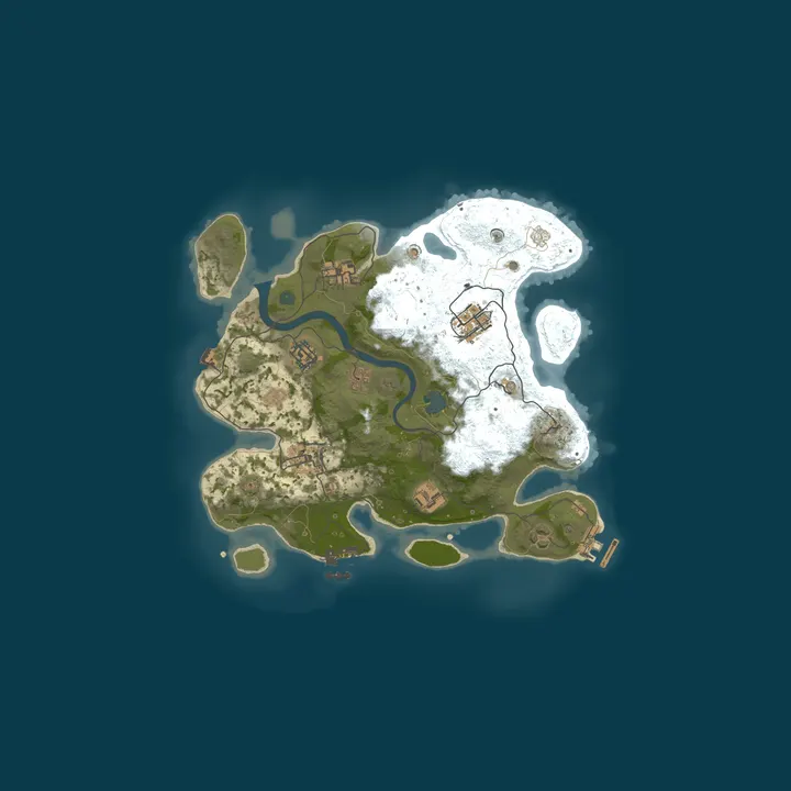 Map of 4Netplayers Rust Server-Sven