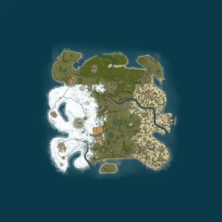 Map of [EU] Henrys Rust Server | Vanilla | Weekly