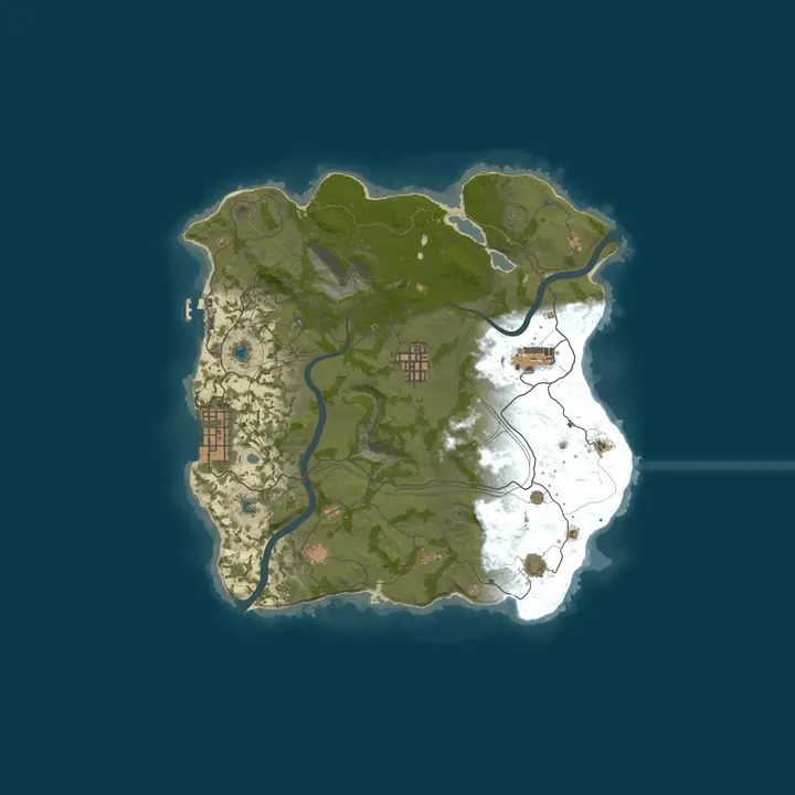 Map of PRIVATE TEST SERVER - PROJECT LAZARUS - DO NOT JOIN