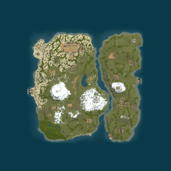 Map of EU Rusty Bear 3x Monthly Solo | No Offlines | Noob Friendly | L