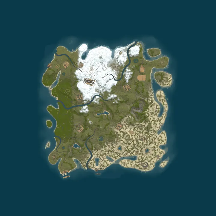 Map of Silver Dragon Gaming Rust Dev | Powered by AMP
