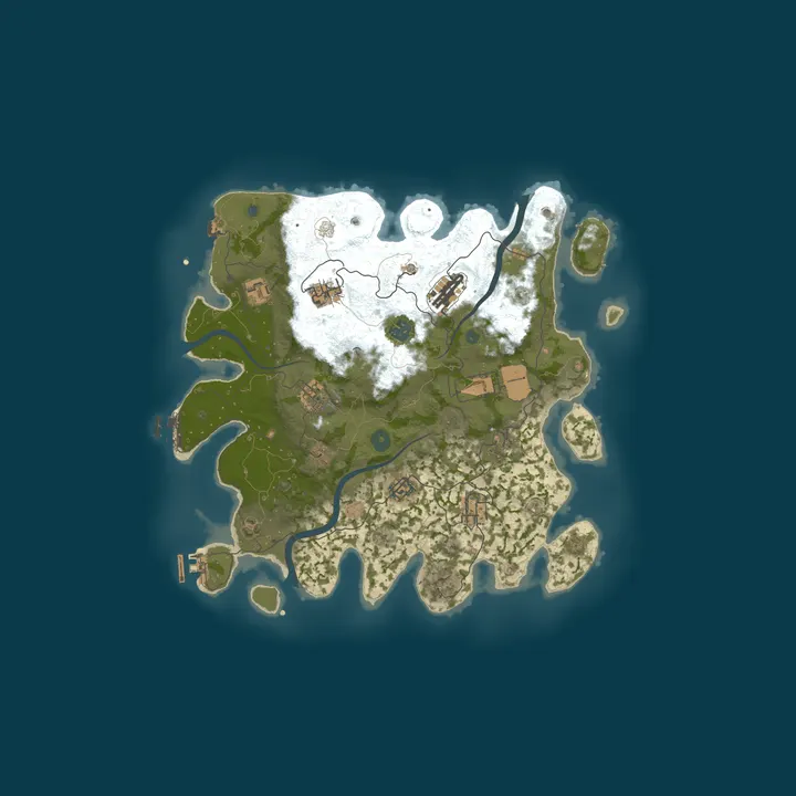 Map of Ямало-Ненецкий