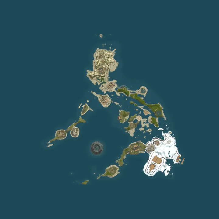 Map of Pirate Moon | Island Journey