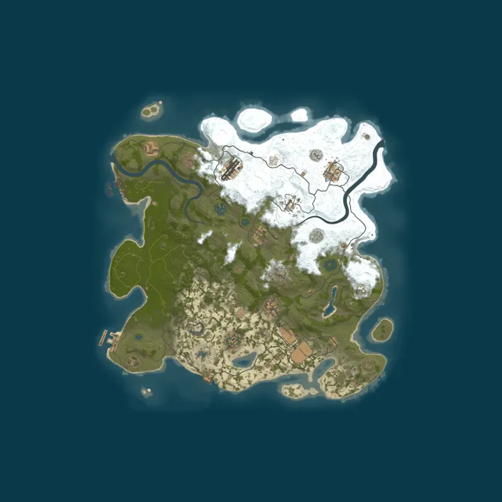 Map of RUST PIRATE X5 Loot+ [EVENT|SKIN|BOTS] РОССИЯ 27.10